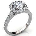 Engagement Ring Embellished With SWAROVSKI¬Æ Crystals