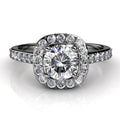 Engagement Ring Embellished With SWAROVSKI¬Æ Crystals