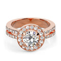 Bloom Halo Ring Embellished With SWAROVSKI¬Æ Crystals