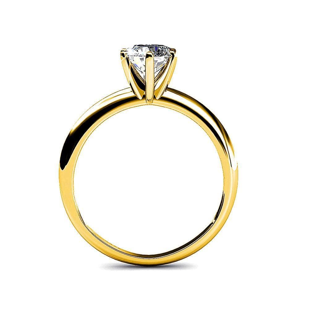One In A Million Solitaire Ring Embellished with  Swarovski® Crystals