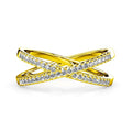 Synergy Ring Embellished with  Swarovski® Crystals