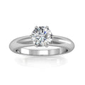 Jewel In The Palace Solitaire Ring Embellished With SWAROVSKI¬Æ Crystals