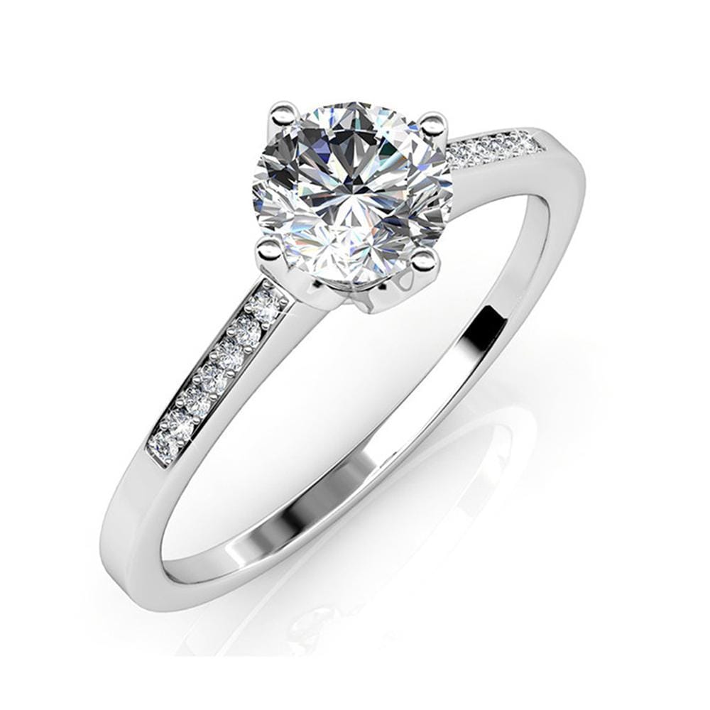 Covenant Ring Embellished with  Swarovski® Crystals