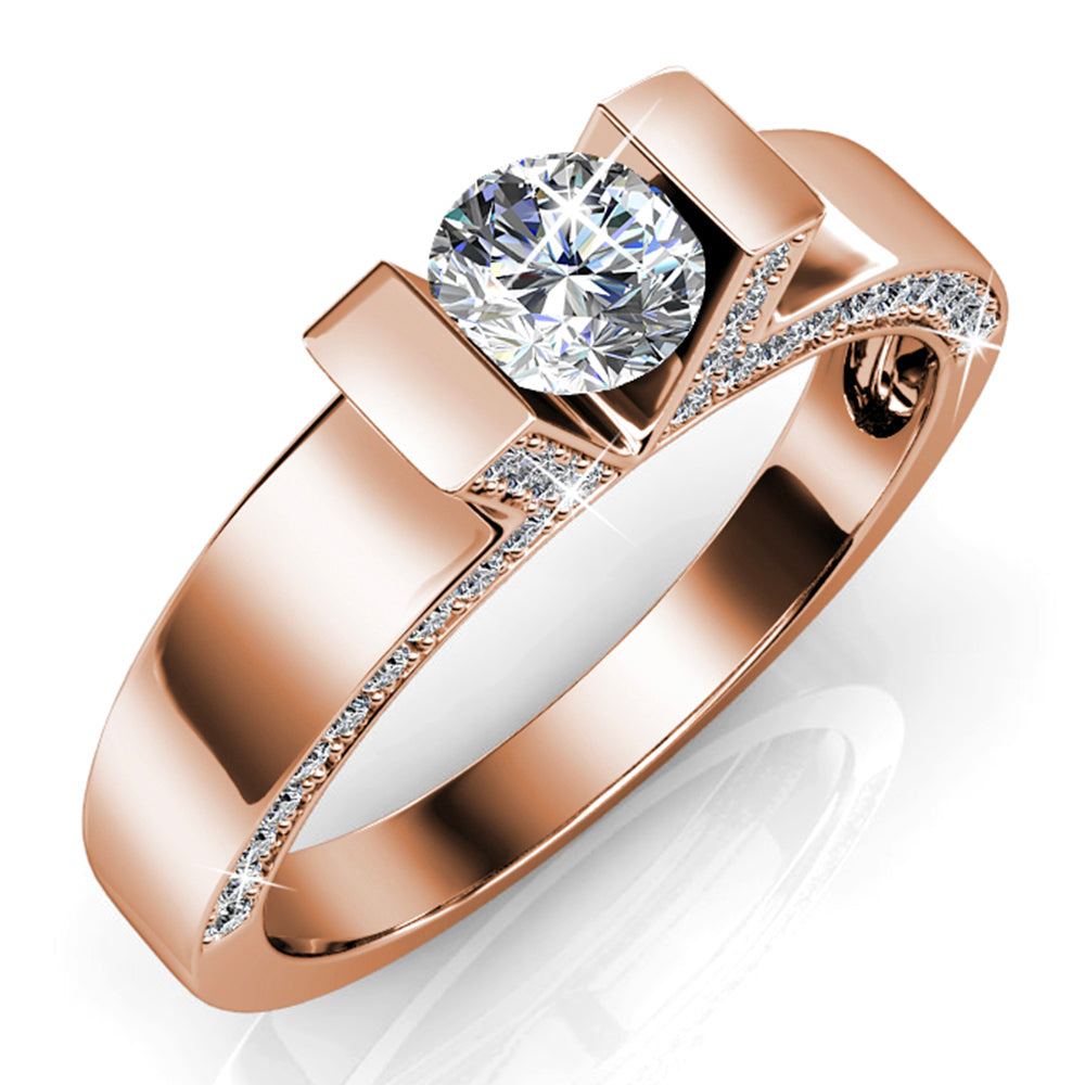 Duchess Ring Embellished with  Swarovski Crystals