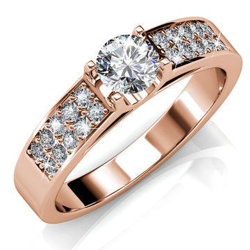 Lady Ring Embellished with  Swarovski® Crystals