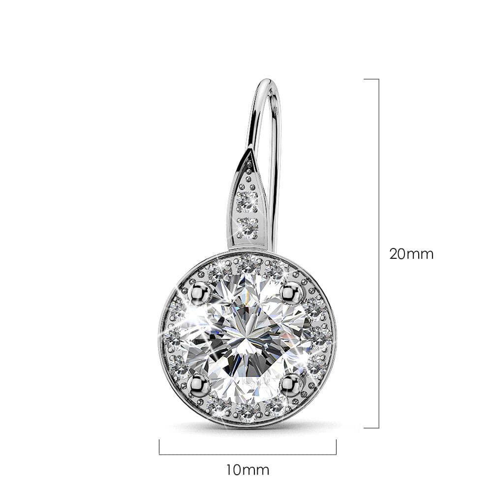 The Halo Set Embellished with Swarovski crystals - Brilliant Co