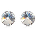 Stardust Single Bracelet and Earrings Set Clear Embellished with Swarovski crystals - Brilliant Co