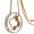 Boxed 2 Pieces Clover Ring Charm Set - Brilliant Co