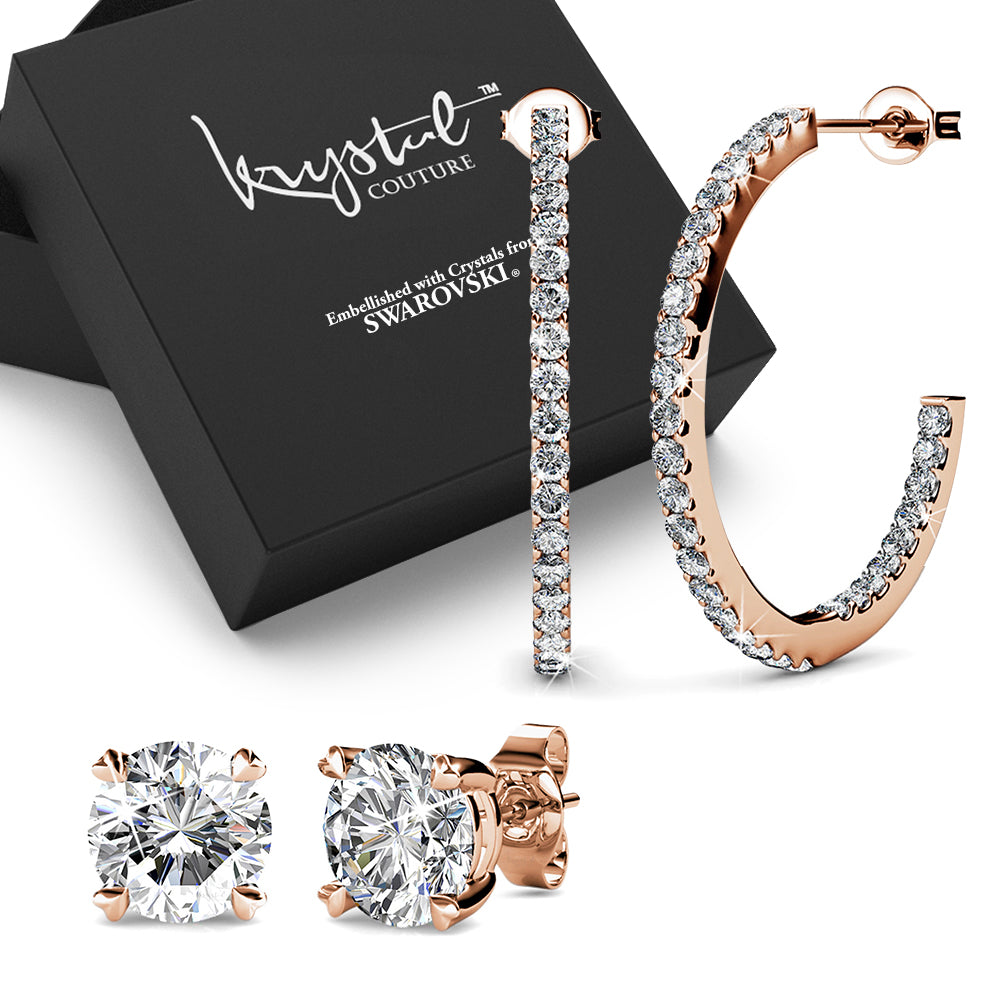 boxed-2pr-swarovski-crystal-earrings-set-rose-gold-1-1