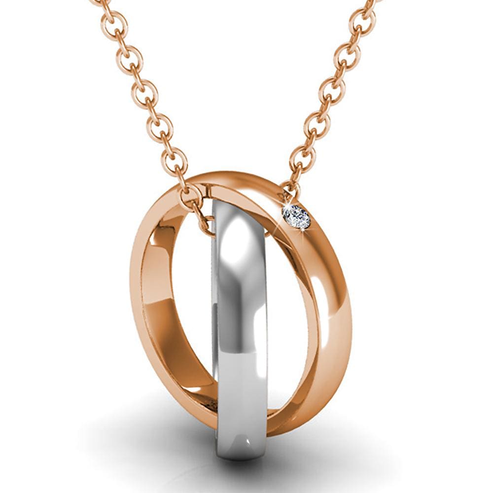Boxed Necklace And Earrings Set Embellished with Swarovski® crystals - Brilliant Co