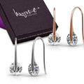 Boxed 2 Pairs Crystal Earrings Set Embellished with Swarovski crystals - Brilliant Co