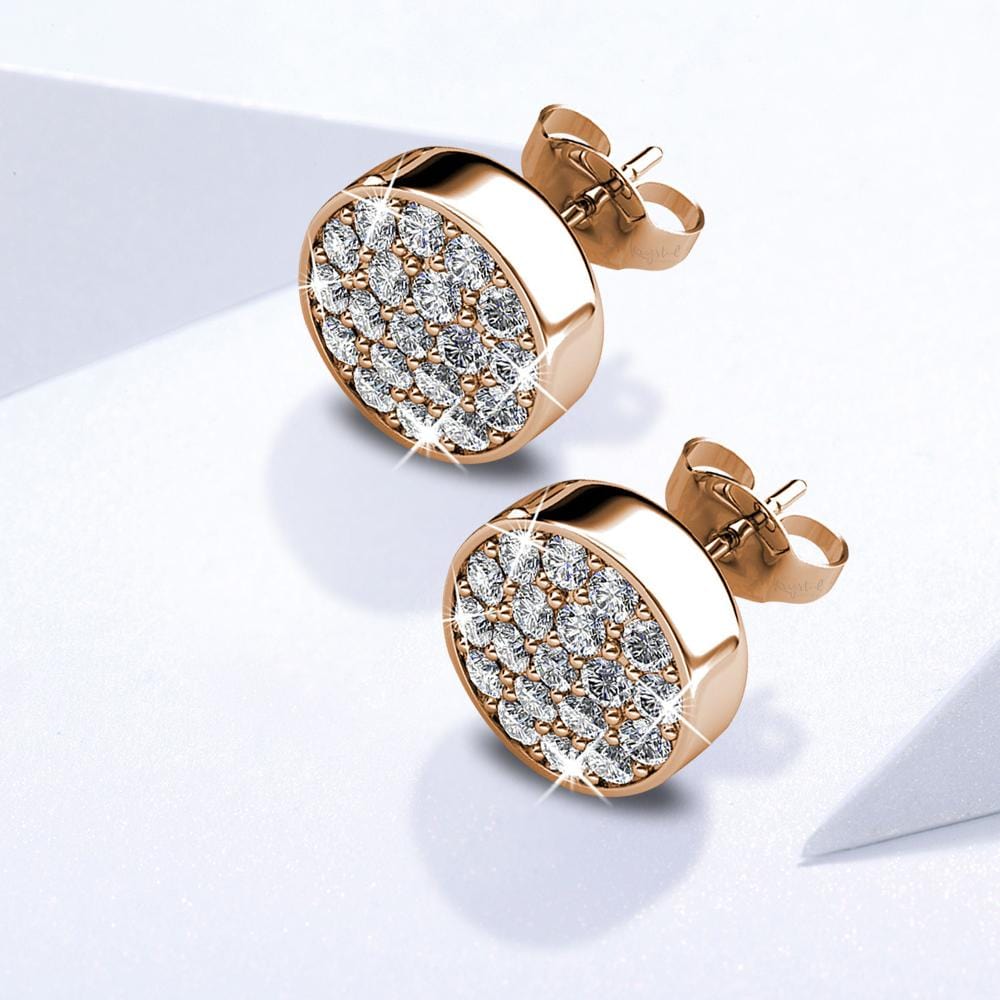 Boxed Earrings Set Embellished with Swarovski crystals - Brilliant Co