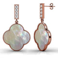 Boxed 2-Pairs Milkyway Drop Earrings Set Embellished with Swarovski crystals - Brilliant Co