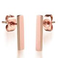 Boxed 2 Pairs Solid Shapes Earrings Set - Brilliant Co