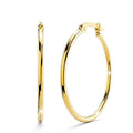 Boxed 3pr Trishia Gold Hoops Earrings Set - Brilliant Co