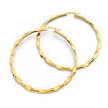 Boxed Classic Bangle and Hoops Set Embellished with Swarovski® Crystals