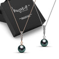 Boxed 2pc Necklace Set Embellished with Swarovski¬¨√Ü crystals - Brilliant Co