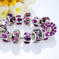 Full Set Beaded Charm Bracelet - Lavender - Brilliant Co