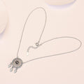 Boxed Rhodium Plated Necklace and Earrings Set - Brilliant Co