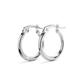 Boxed Bohemian Multi Layered Charm Bead Bracelet and Hoop White Gold Plated Earrings Set - Grey - Brilliant Co