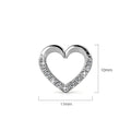Boxed Innocent Heart Embellished with Swarovski¬¨√Ü Crystals Set - Brilliant Co
