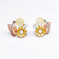 Boxed Butterfly Floral Stud & Star Flower Stud Earrings Set - Brilliant Co