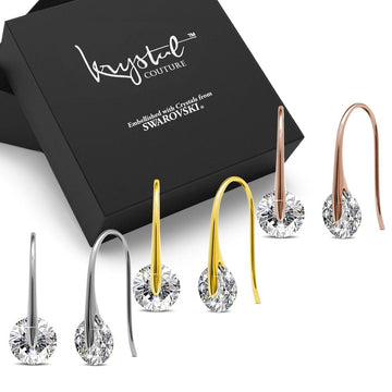 Boxed Crystal Earrings Embellished with Swarovski¬¨√Ü crystals Set - Brilliant Co
