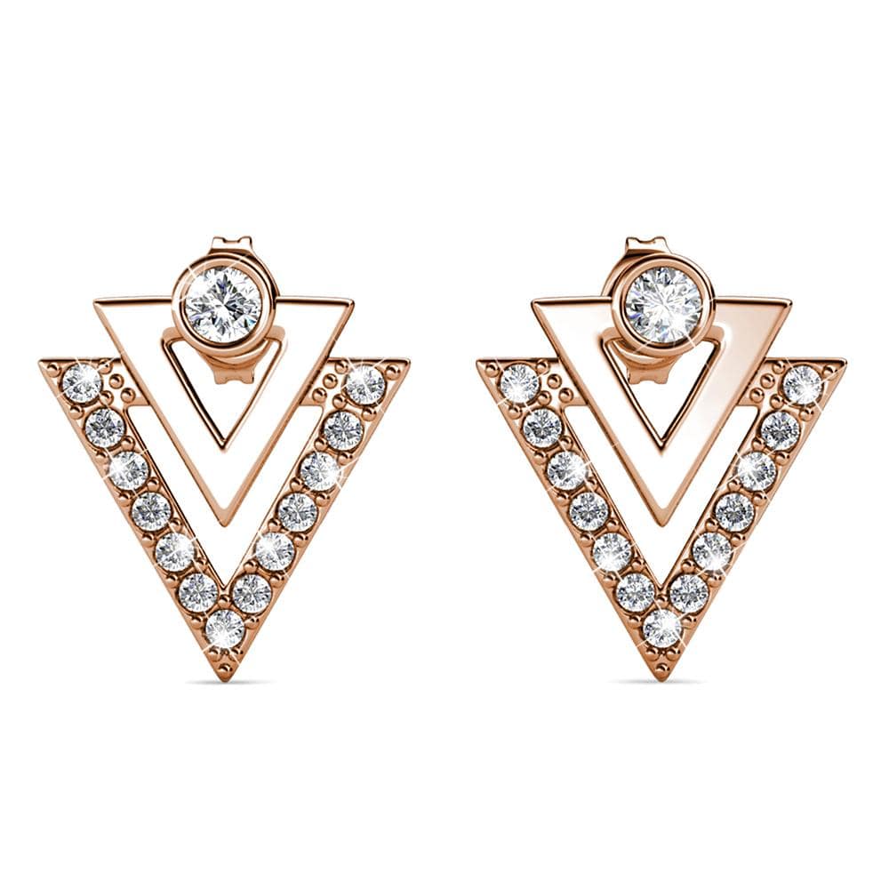 Boxed Trilateral Set Embellished with Swarovski¬¨√Ü Crystals
In Rose Gold - Brilliant Co