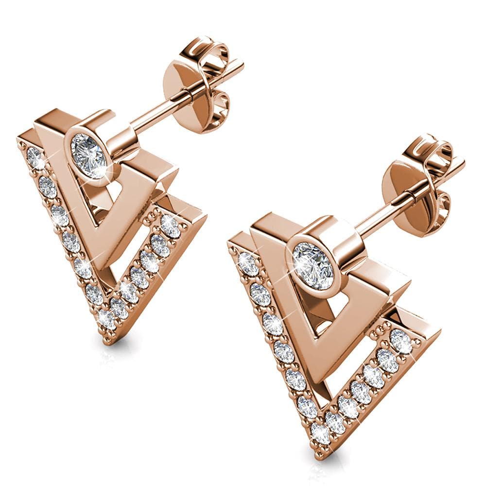 Boxed Trilateral Set Embellished with Swarovski¬¨√Ü Crystals
In Rose Gold - Brilliant Co