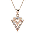 Boxed Trilateral Set Embellished with Swarovski¬¨√Ü Crystals
In Rose Gold - Brilliant Co