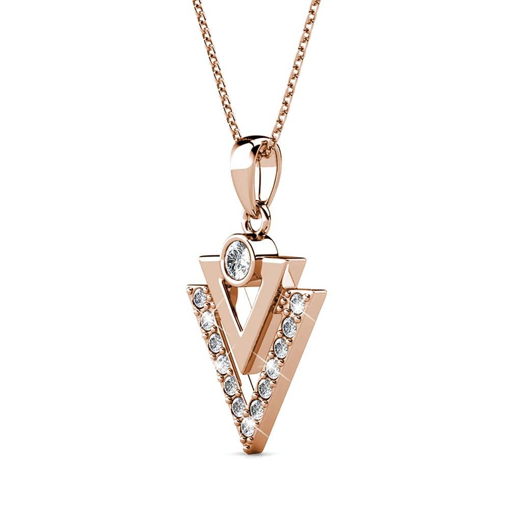 Boxed Trilateral Set Embellished with Swarovski¬¨√Ü Crystals
In Rose Gold - Brilliant Co