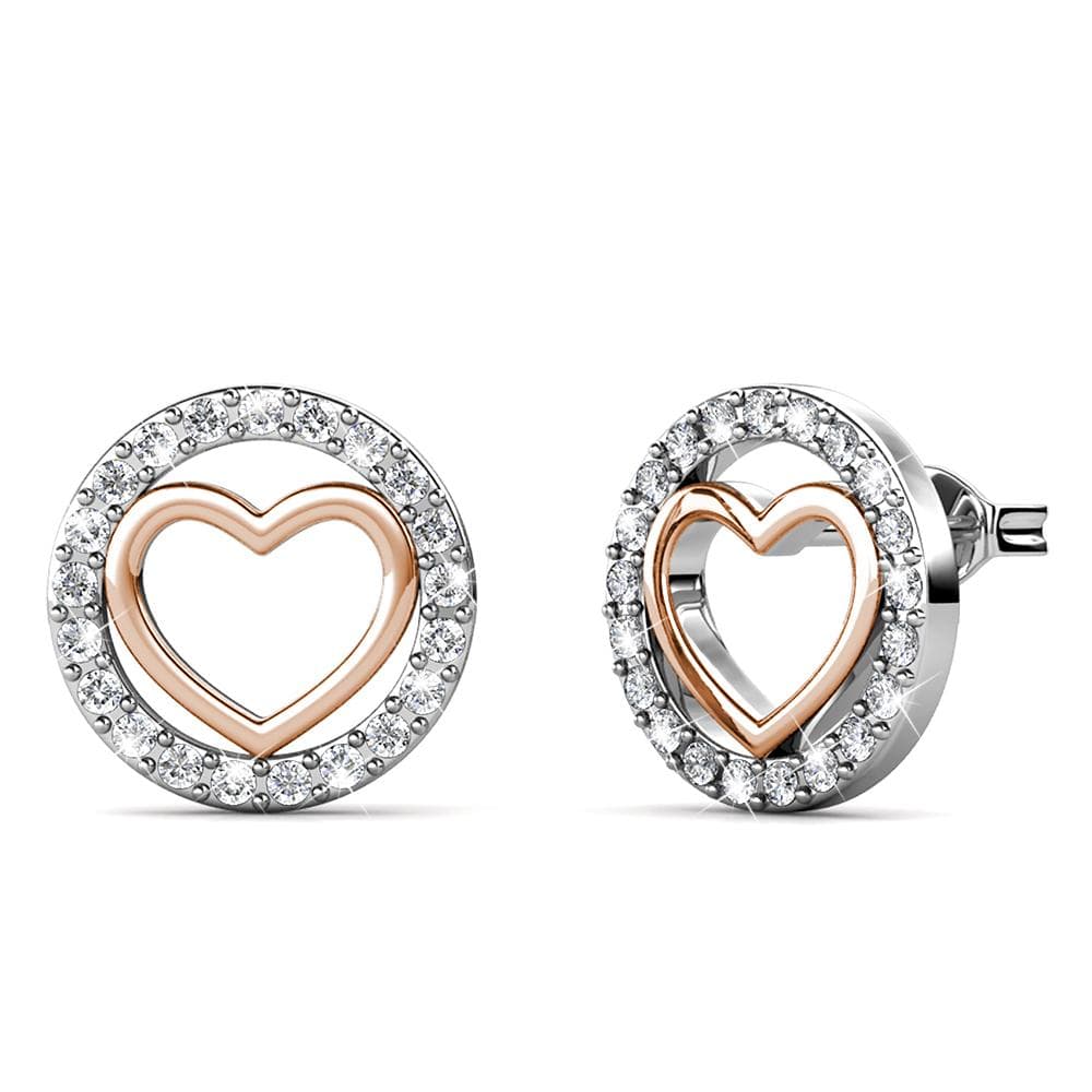 Boxed Cordate Set Embellished with Swarovski¬¨√Ü Crystals
In White Gold - Brilliant Co