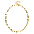Boxed Bullion Gold Urban U-Link Hardwear Necklace, Earrings and Bracelet Set