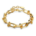 Boxed Bullion Gold Urban U-Link Hardwear Bracelet and Earrings Set