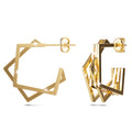 Boxed Oh My Gold Bangle and Earrings Set