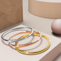 Boxed Forever Need Bangle and Earrings Set in Rose Gold