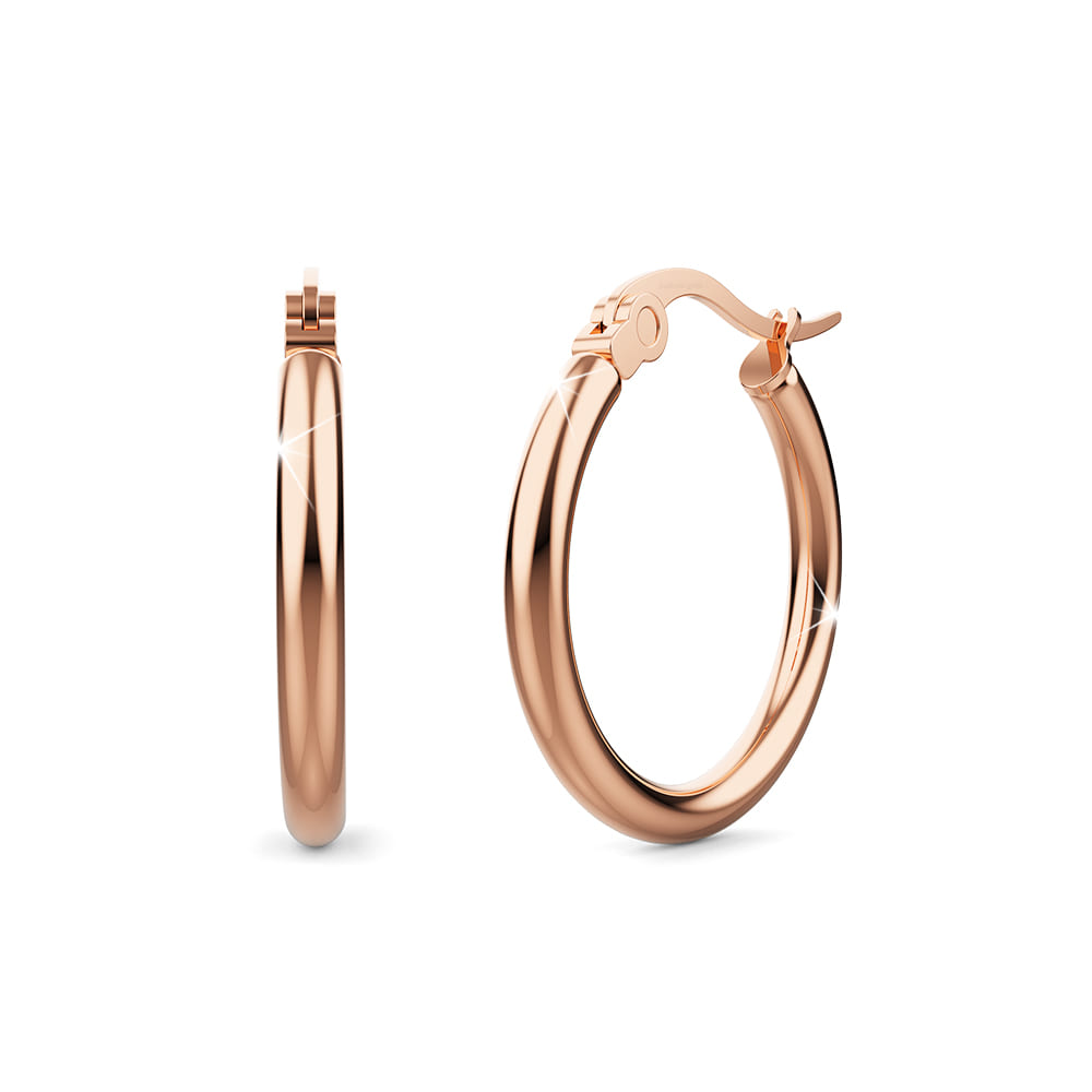 Boxed Forever Need Bangle and Earrings Set in Rose Gold