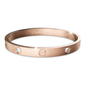 Boxed Carrie 3 Pc Tri-Tone Bangle Set