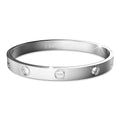 Boxed Carrie 3 Pc Tri-Tone Bangle Set
