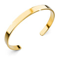 Boxed 3 Tri-Tone Avenue Classic Cuff Bangle Set