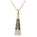 Luxor Necklace Clear Embellished with Swarovski¬Æ crystals