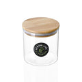 Lemon & Lime 610ML CAMDEN GLASS JAR BAMBOO LID 24PC PACK - Brilliant Co