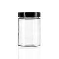 Lemon & Lime 570ML SOHO GLASS PRESERVE JAR WITH BLACK LID 24PC PACK - Brilliant Co