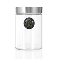 Lemon & Lime 1.25L ALTO GLASS JAR STAINLESS STEEL LID 12PC PACK - Brilliant Co