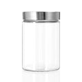 Lemon & Lime 1.25L ALTO GLASS JAR STAINLESS STEEL LID 12PC PACK - Brilliant Co