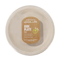 Lemon & Lime ECO SUGARCANE SIDE PLATE NATURAL 18CM 30PK 