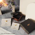Solid Shapes Stud Earrings Square Tile - Brilliant Co