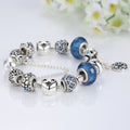 Pandora Inspired Full Set Beaded Charm Bracelet