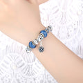 Pandora Inspired Full Set Beaded Charm Bracelet