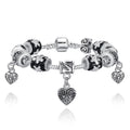 Pandora Inspired Full Set Beaded Charm Bracelet